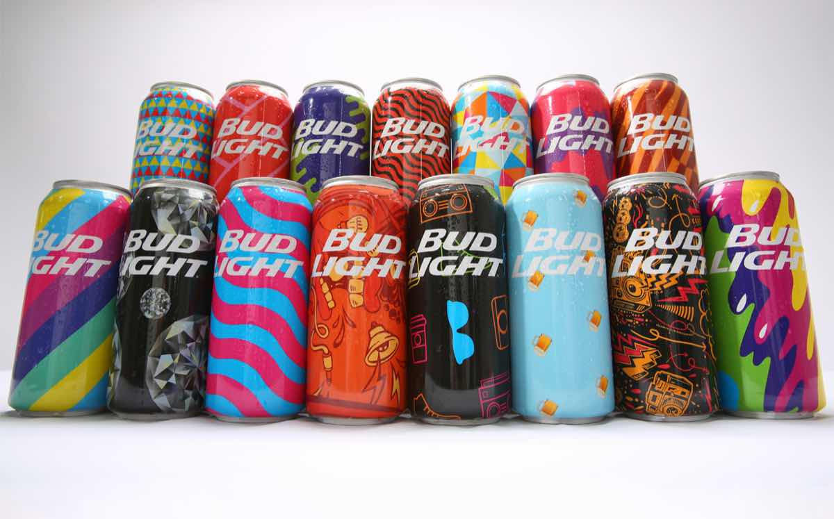 Bud Light releases limited edition festival cans in the US