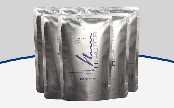 HFactor launches line of hydrogen-rich water pouches