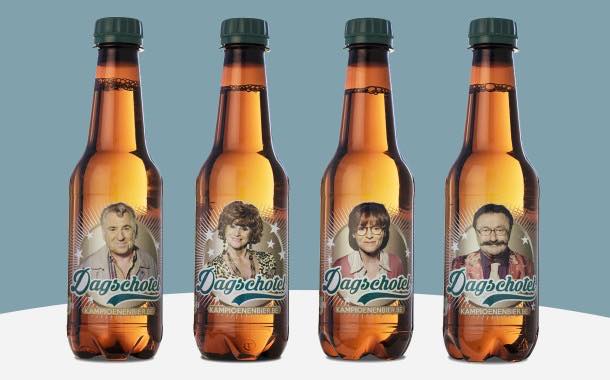 Belgian brewer prints interactive characters on beer bottles