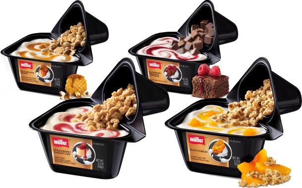 Müller debuts range of dessert-inspired yogurts