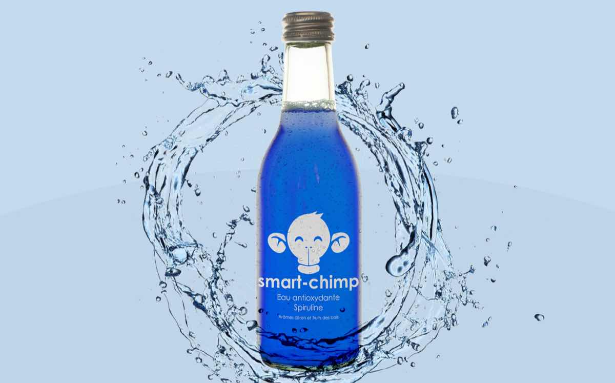 Smart-Chimp launches first antioxidant water with spirulina