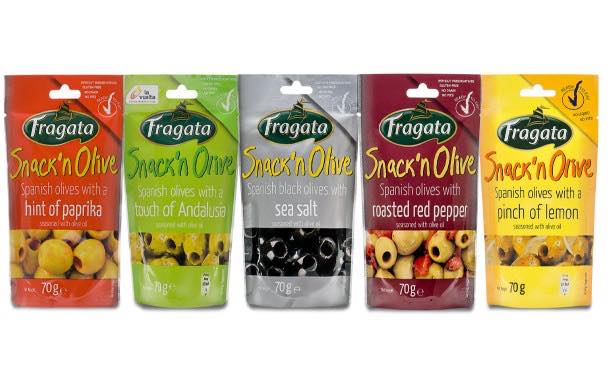 Fragata extends snack n' olive line up