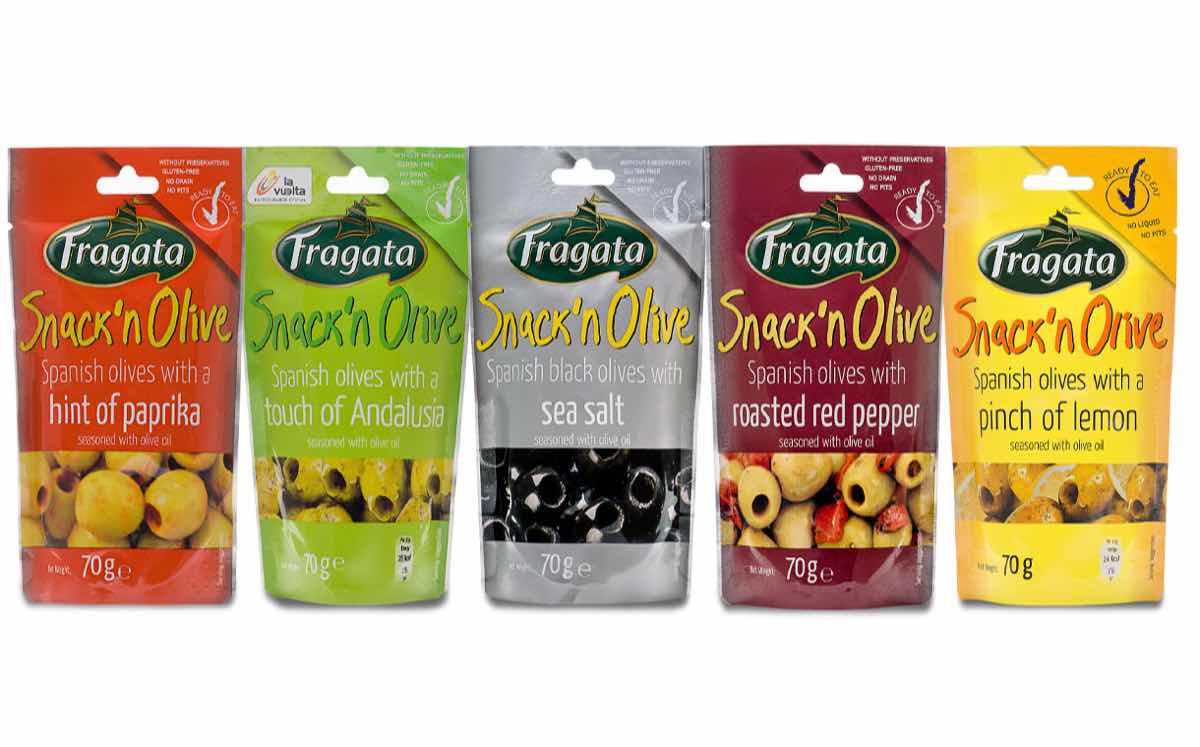 Fragata extends snack n' olive line up