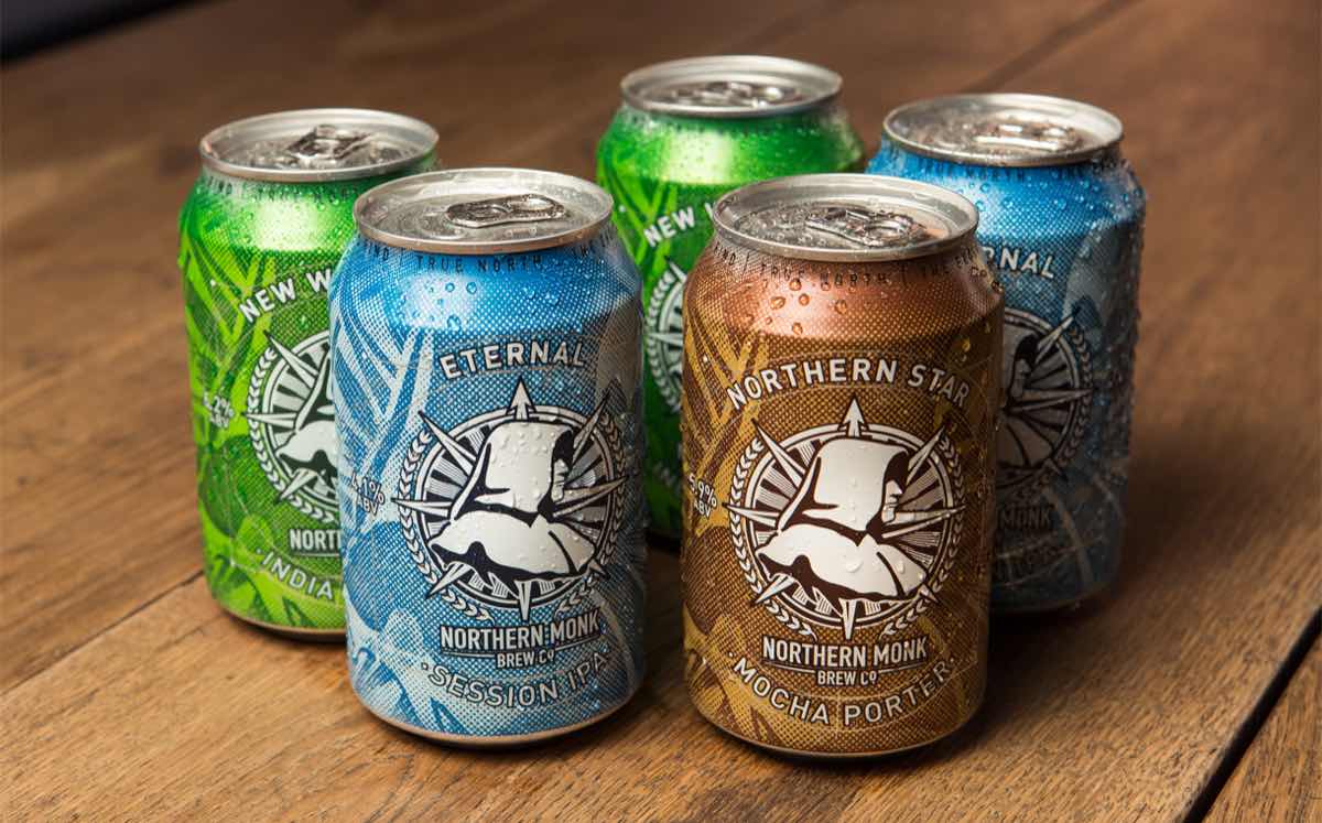 UK brewer Northern Monk cans core range of beers