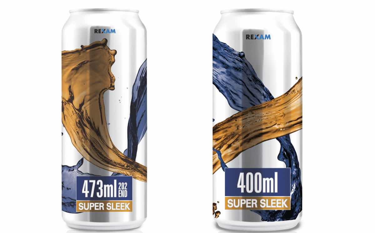 Rexam release two new sleek can sizes