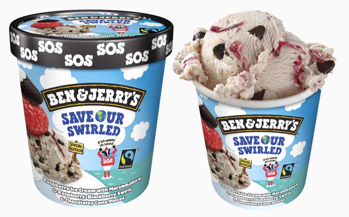 Ben & Jerry's launches raspberry Save Our Swirled variant