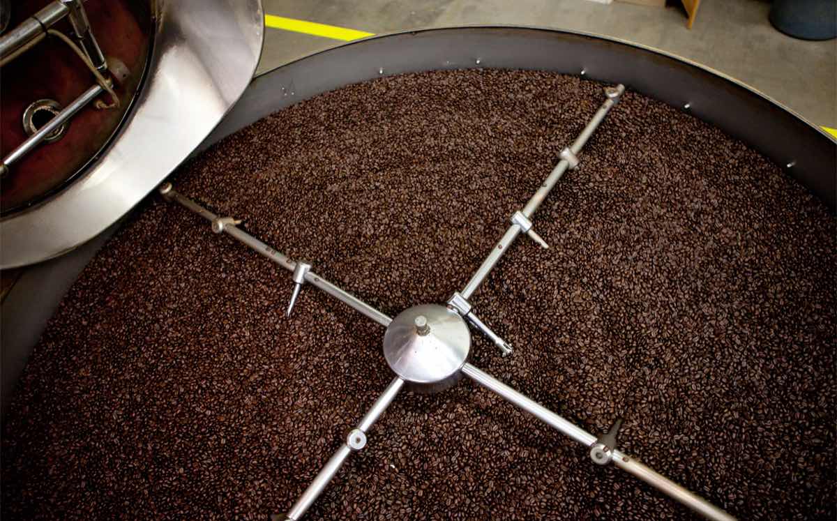 Coffee roaster pioneers green technology using coffee waste