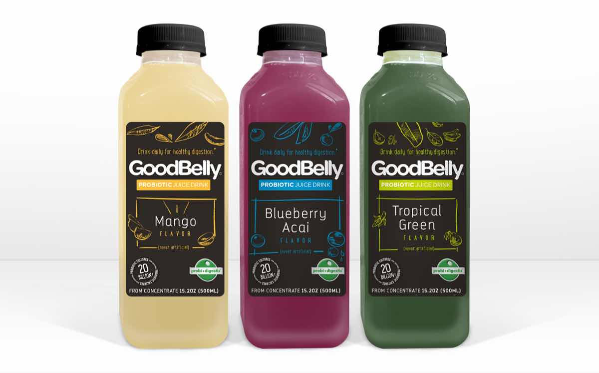 GoodBelly launches convenient 15oz grab-and-go bottle format