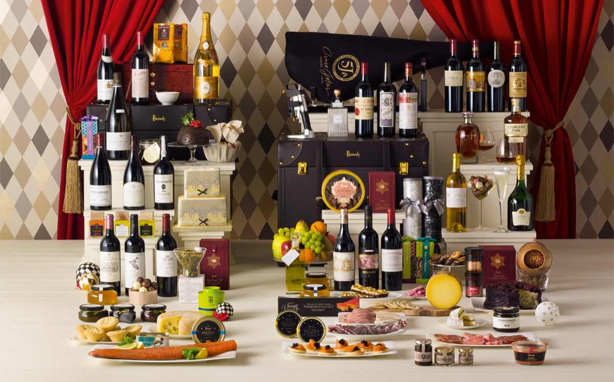 These Harrods Christmas hampers are just mouth-watering