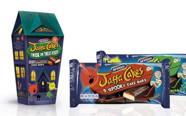 United Biscuits debuts Jaffa Cake sharing carton for Halloween
