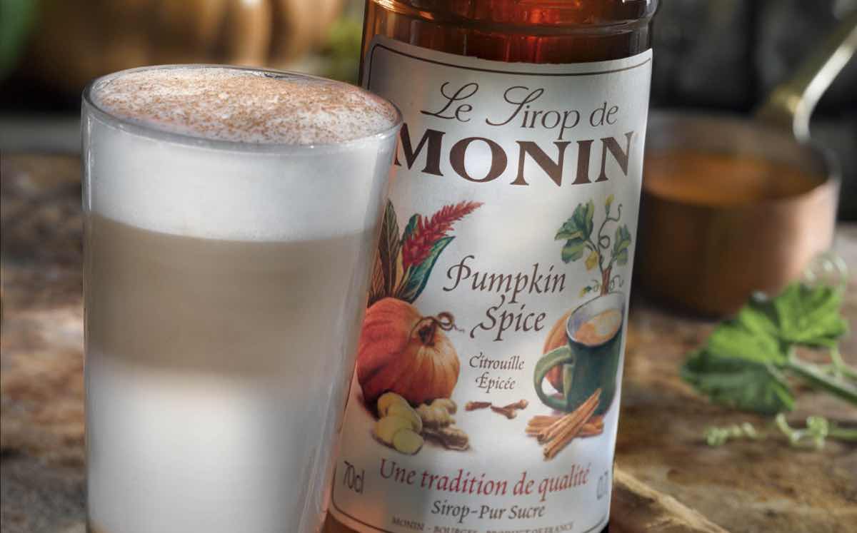 Monin adds seasonal pumpkin spice cocktail and latte syrup