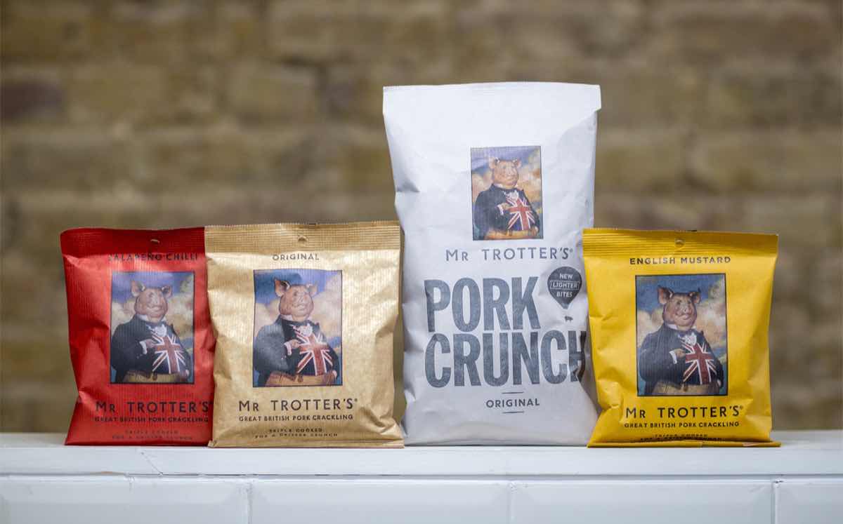 Mr Trotter's adds 'feather-light, crunchy' pork scratching variant