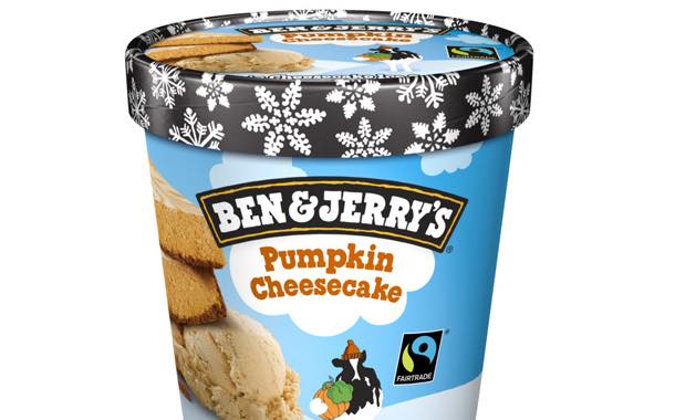 Ben & Jerry’s launches limited edition Pumpkin Cheesecake