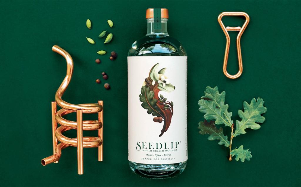 Seedlip combines various barks, spices and citrus peels before distilling them in copper pots – as this photo alludes.