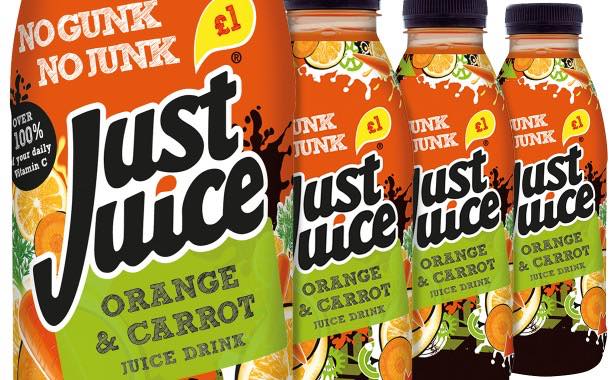 Just Juice adds new orange and carrot juice drink