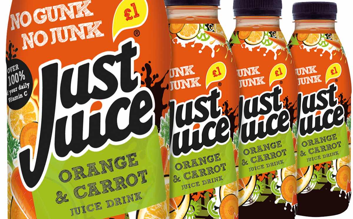 Just Juice adds new orange and carrot juice drink