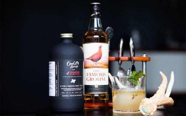 Owl's Brew and The Famous Grouse unveil tea cocktail blends