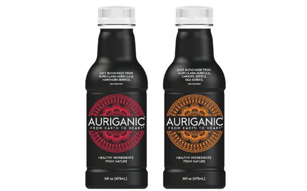 Auriganic functional juice drink, with Woodear Mushroom