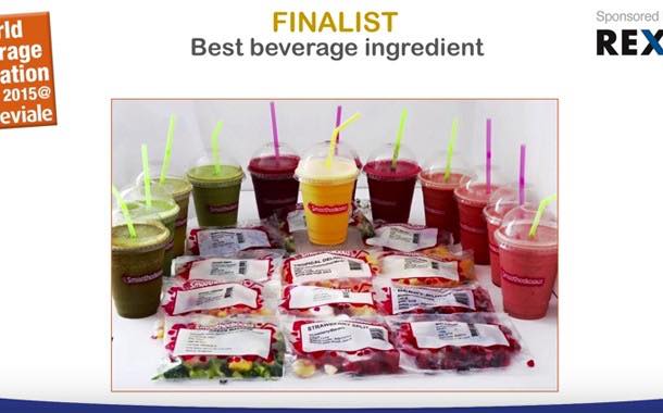 Video: Packaging, ingredients, sustainability, and technology in the World Beverage Innovation Awards 2015