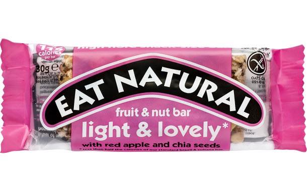 Eat Natural adds low-calorie bar, with British red apples and chia seeds