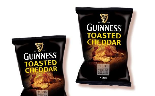 Burts Chips and Guinness release new stout and cheese snack