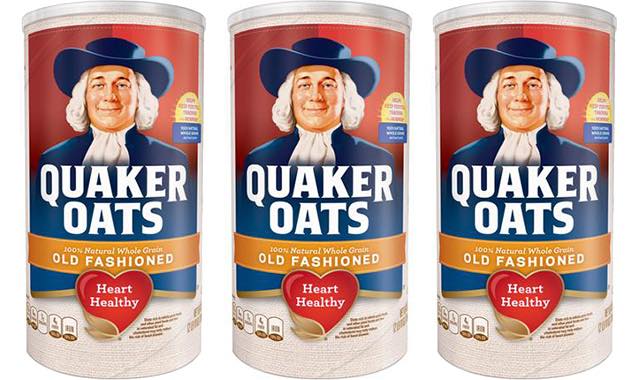 Quaker celebrates 100th anniversary of iconic oats canister