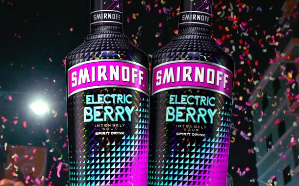 Smirnoff develops four 'high energy' Smirnoff Electric flavours