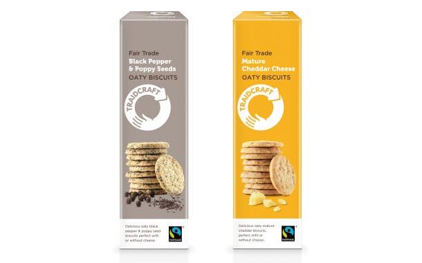 Traidcraft launches two new flavours of Oaty Biscuit