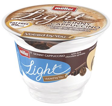 Müller re-launches Müllerlight Skinny Cappuccino yogurt
