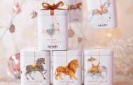 Newby Teas produces 'carousel' collection of festive tea tins