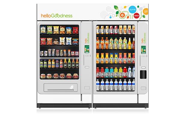PepsiCo announces 'Hello Goodness' vending machines