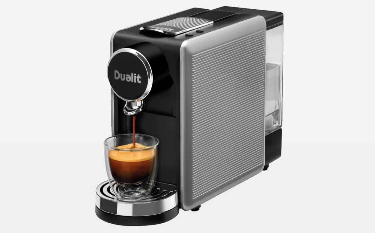 Dualit launches Lusso drop-through coffee capsule machine