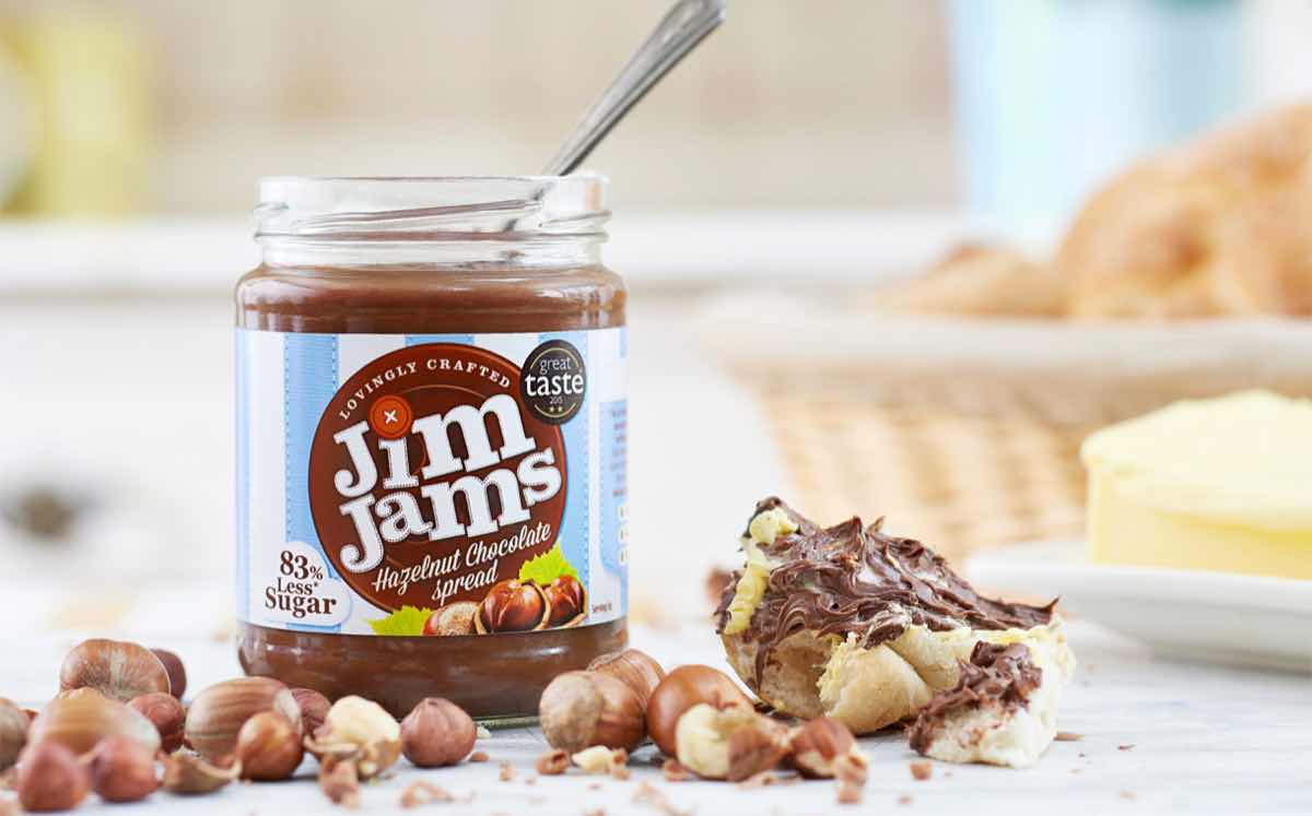 Reduced-sugar spreads brand JimJams gains 'landmark' listing