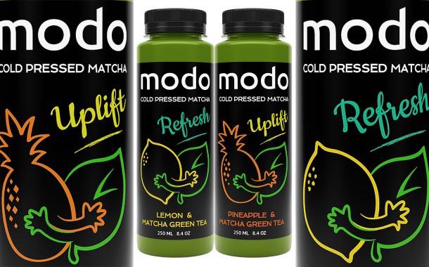 Modo Drinks launches cold-pressed matcha green tea drinks