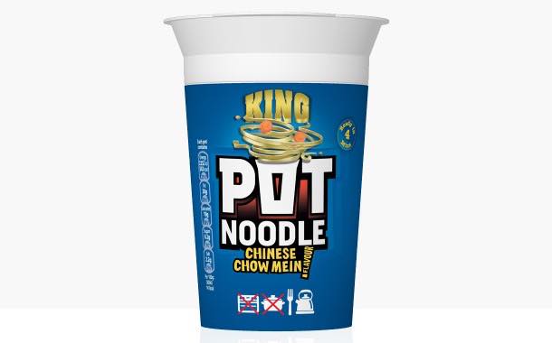 Pot Noodle launches Chinese chow mein flavour in larger format
