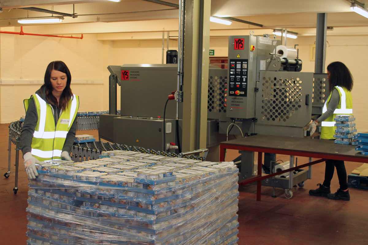 Investment in repacking technology helps food producer