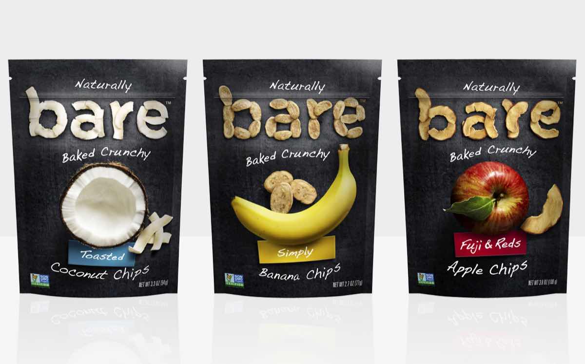 Natural fruit snack brand Bare launches modern packaging - FoodBev