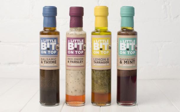 UK food brand to launch range of 'freshly picked' herb dressings