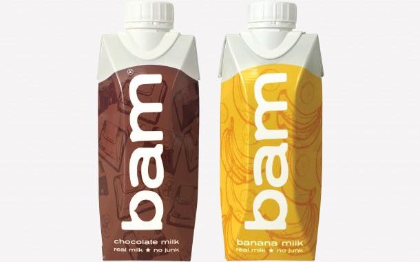 Bam unveils 'healthy whole milk' with no refined sugars in the UK