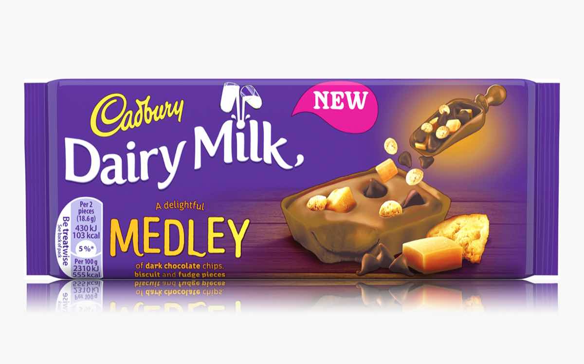 Cadbury Dairy Milk launches new Medley bar as 'evening treat'