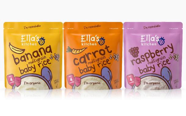 Ella's Kitchen rolls out new baby dry cereals packaging design