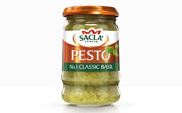 Pesto brand Sacla unveils 'more contemporary' anniversary design
