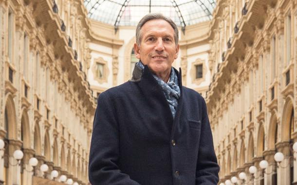 The move has been announced 33 years after Howard Schultz was inspired by Italy's coffee culture.