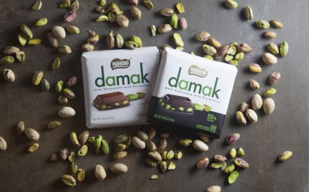 Nestlé brings Turkish pistachio-chocolate brand Damak to the US
