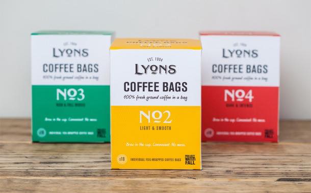 UCC Coffee refreshes Lyons range of roast and ground coffee bags