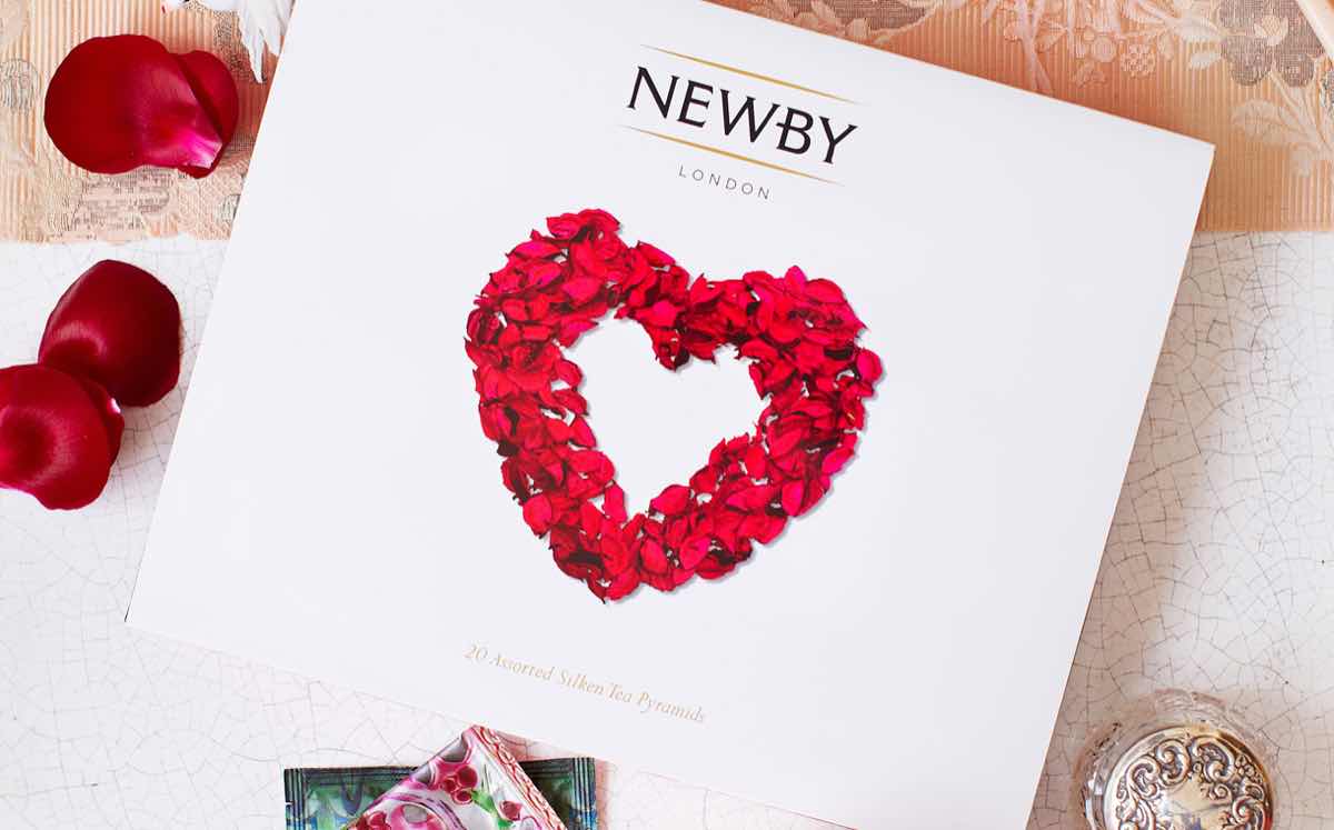 Newby Teas launches two new luxury tea blends for Valentine's
