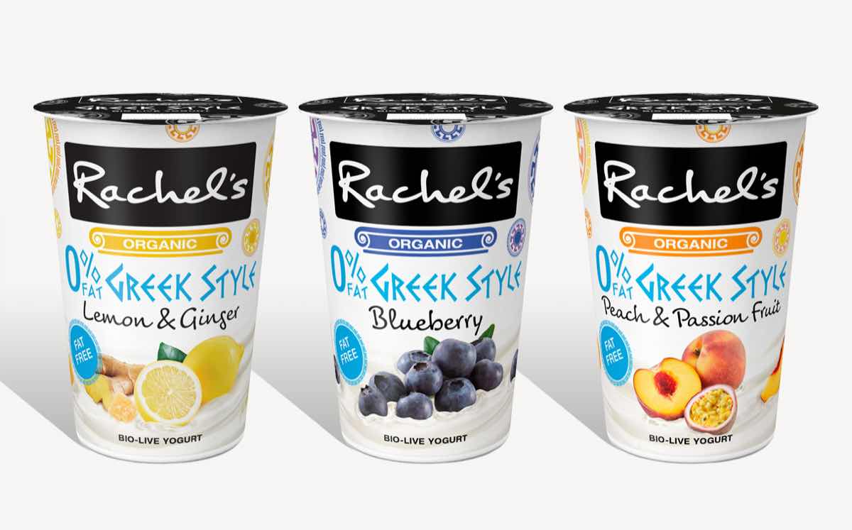 Rachel's launches new range of fat-free Greek-style yogurts