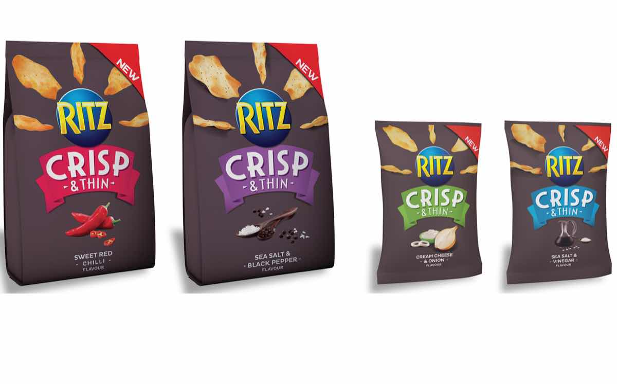 Ritz crisp & thin announce new additions to range