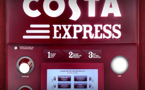 Costa Express milestone 'puts it on track' for 8,000 machines by 2020