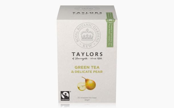 Taylors of Harrogates launches green tea and delicate pear blend